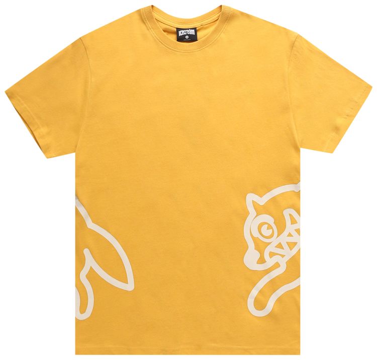 Icecream Chase Short Sleeve Tee Yolk Yellow
