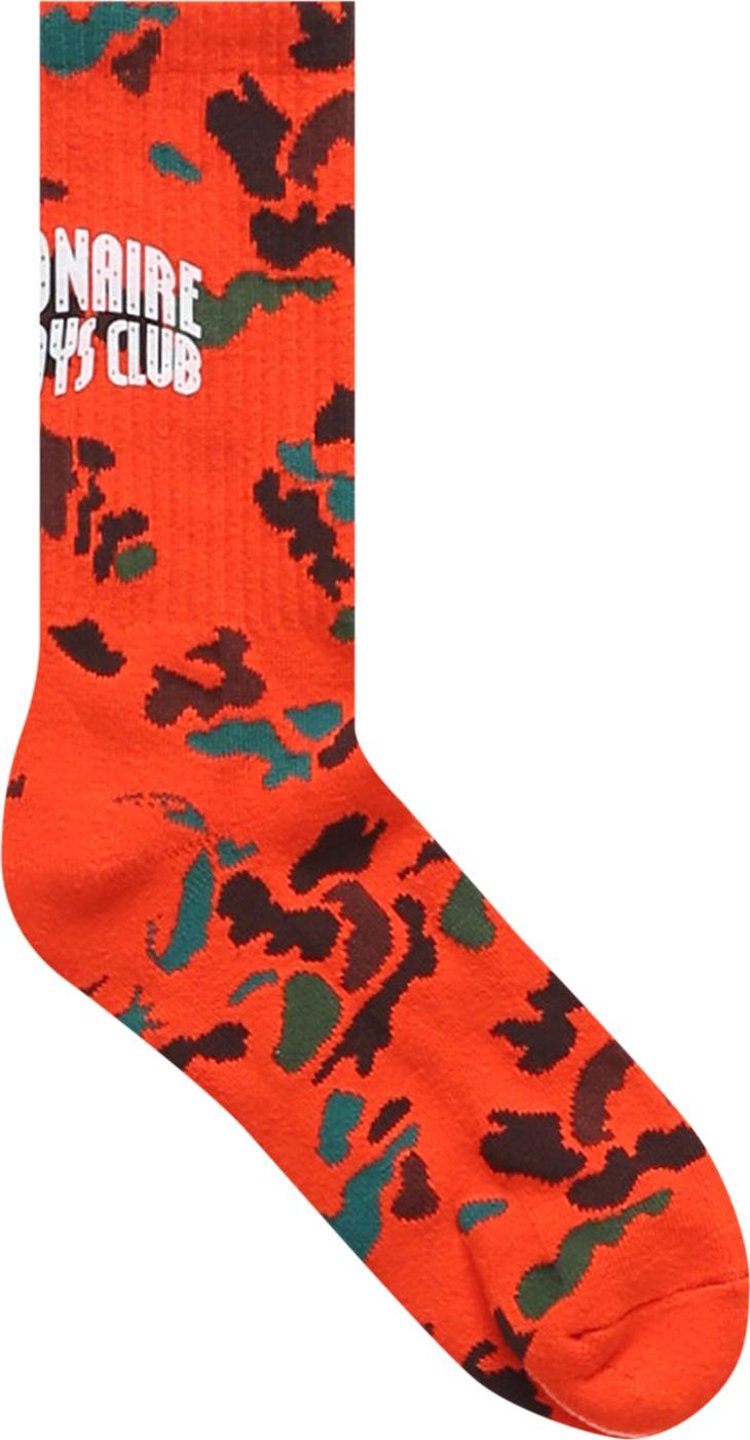 Billionaire Boys Club BB Hike Sock Red Orange