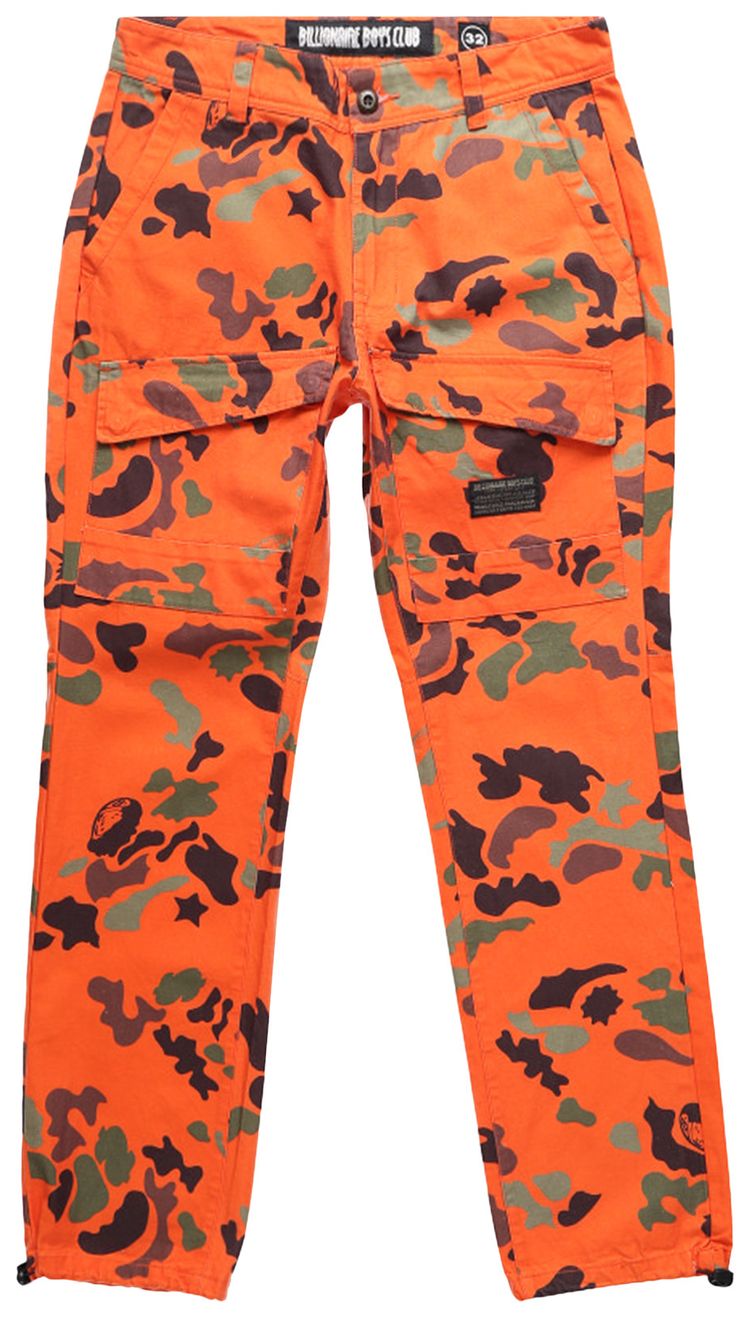 Billionaire Boys Club BB Camper Pant Red Orange