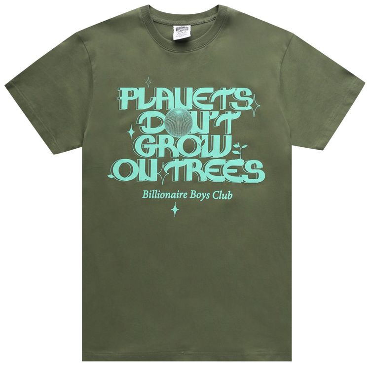 Billionaire Boys Club BB Planets Short Sleeve Tee Bronze Green