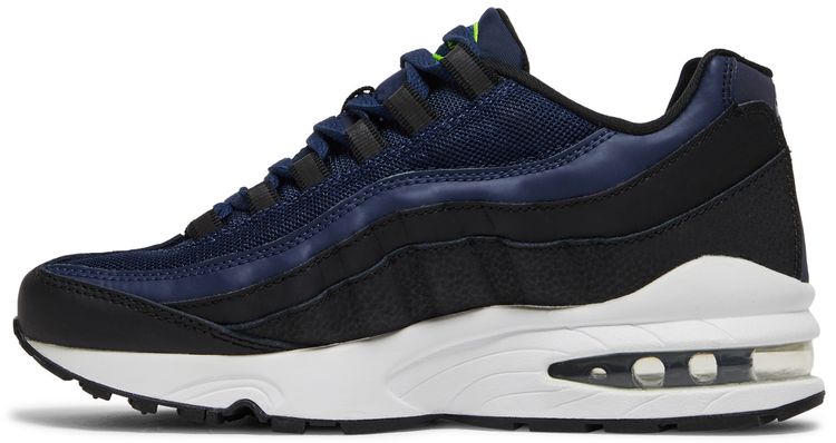 Nike Air Max 95 GS Midnight Navy Lemon Venom