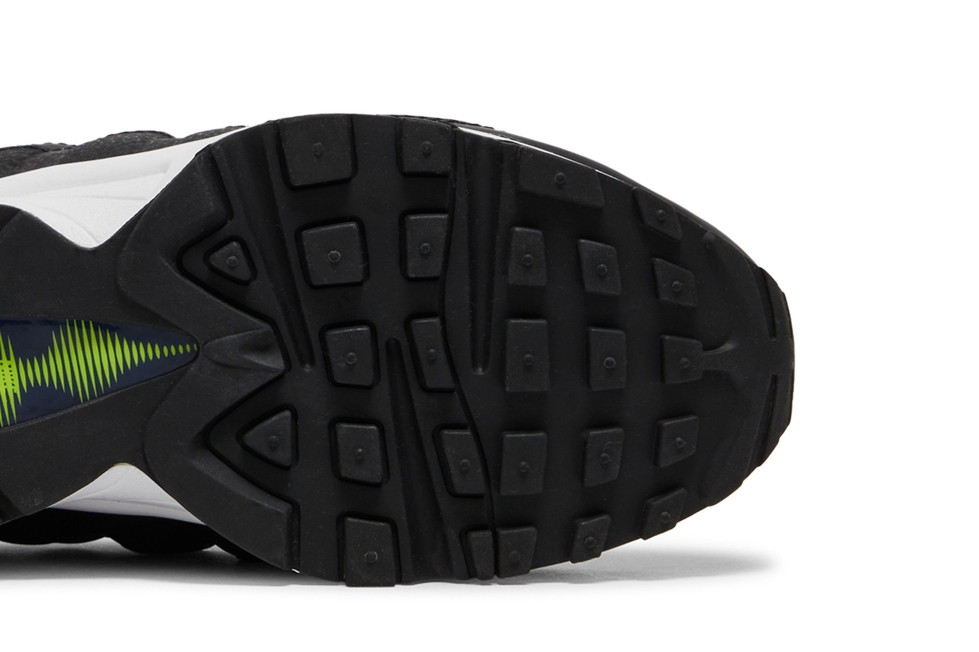 Buy Nike Air Max 95 GS 'Midnight Navy Lemon Venom' - 905348 037 | GOAT
