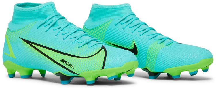 Nike Mercurial Superfly 8 Academy MG Dynamic Turquoise Lime Glow