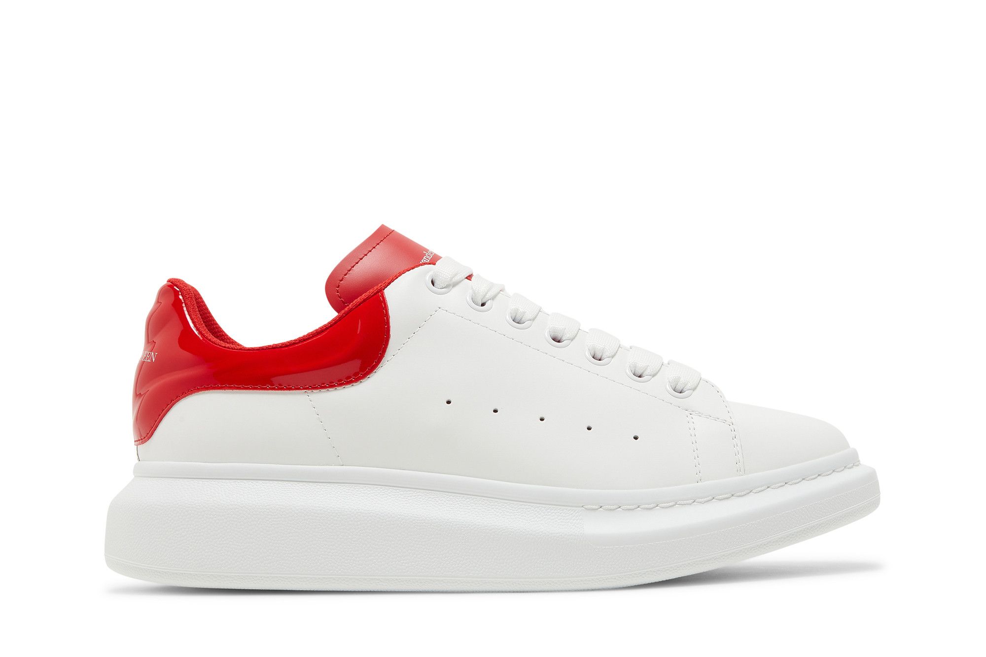 Alexander McQueen Oversized Sneaker White Lust Red