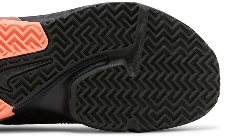 Nike LeBron Witness 6 GS Black Crimson Pulse