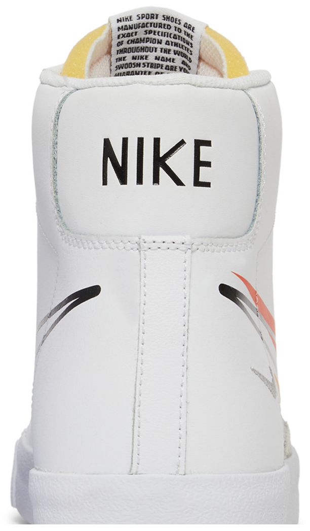 Nike Blazer Mid 77 Multi Swoosh   Team Orange