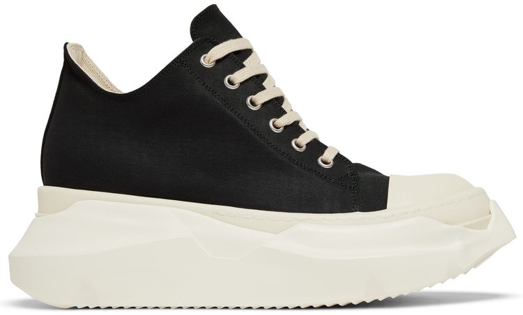 Rick Owens Wmns DRKSHDW Fogachine Cotton Nylon Abstract Low Black Milk
