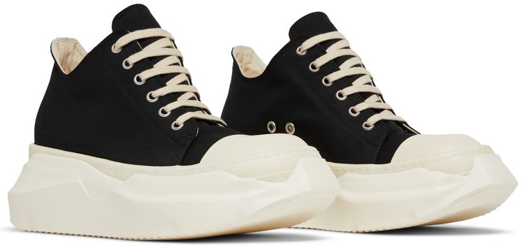 Rick Owens Wmns DRKSHDW Fogachine Cotton Nylon Abstract Low Black Milk