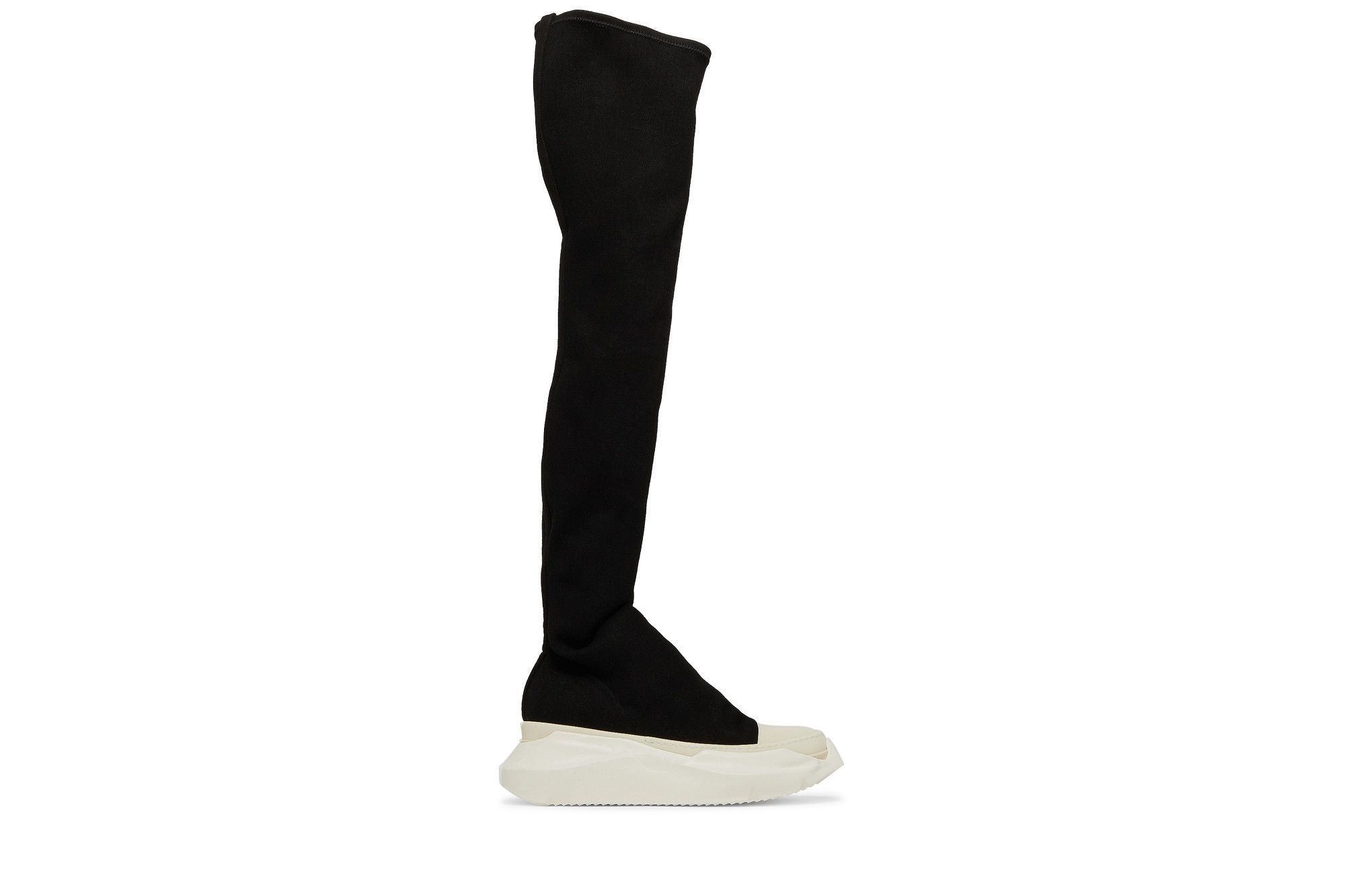 Buy Rick Owens Wmns DRKSHDW Fogachine Stretch Denim Abstract Stockings Black Milk DS01B7841 SBB 911 GOAT UK
