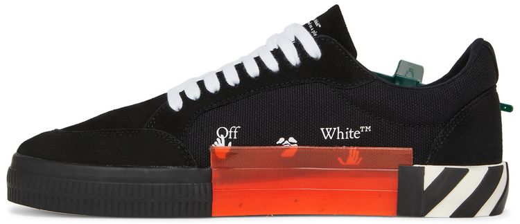 Off White Vulc Sneaker Black Navy Blue
