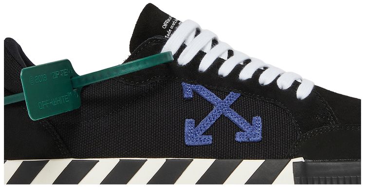 Off White Vulc Sneaker Black Navy Blue