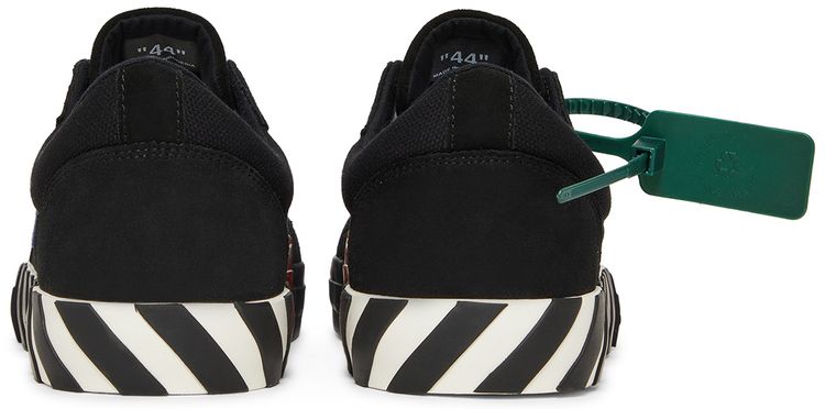 Off White Vulc Sneaker Black Navy Blue