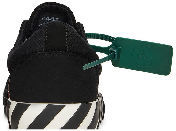 Off White Vulc Sneaker Black Navy Blue