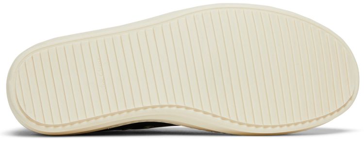 Rick Owens Strobe Leather Low Black Milk