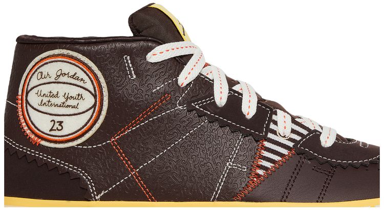 Air Jordan Maison Chateau Rouge x Jordan Series Mid United Youth International   Brown Basalt