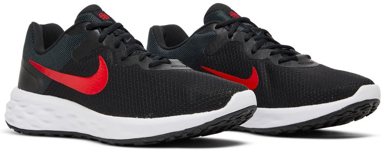 Nike Revolution 6 Next Nature Black University Red