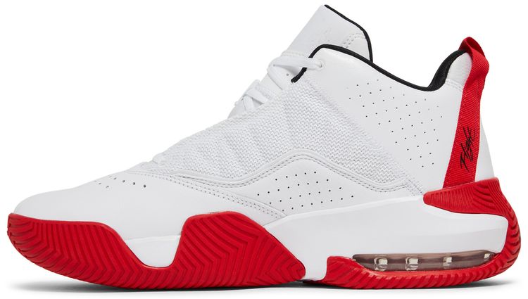 Air Jordan Stay Loyal White University Red