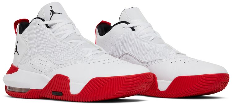 Air Jordan Stay Loyal White University Red