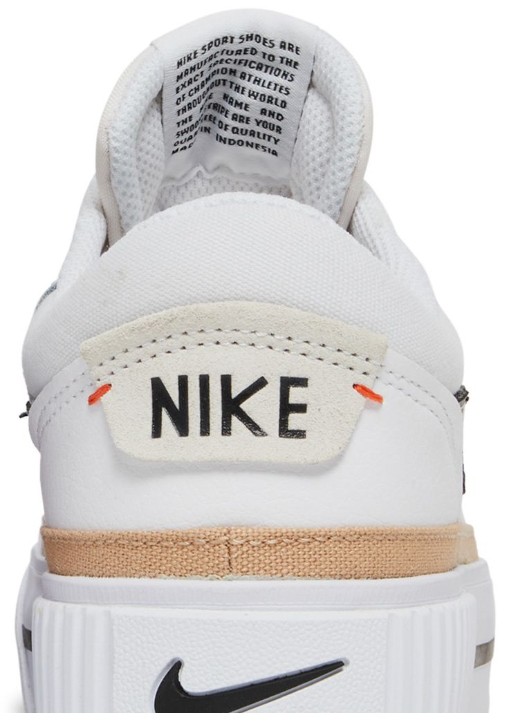 Wmns Court Legacy Lift White Hemp