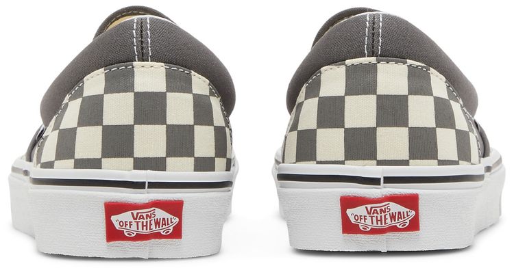 Vans Classic Slip On Pewter Checkerboard