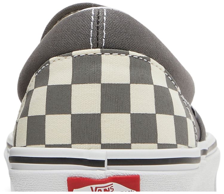 Vans Classic Slip On Pewter Checkerboard