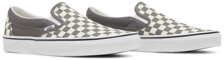 Vans Classic Slip On Pewter Checkerboard