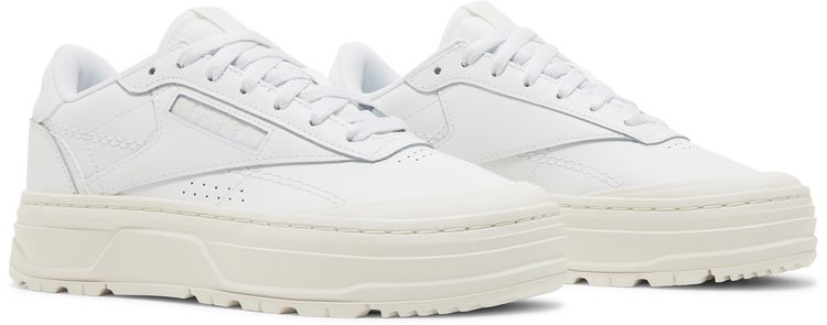 Reebok Wmns Club C Double Geo Triple White