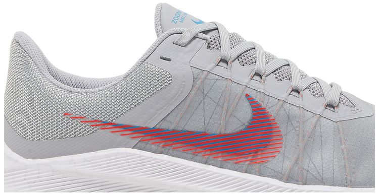 Nike Winflo 8 Wolf Grey Bright Crimson