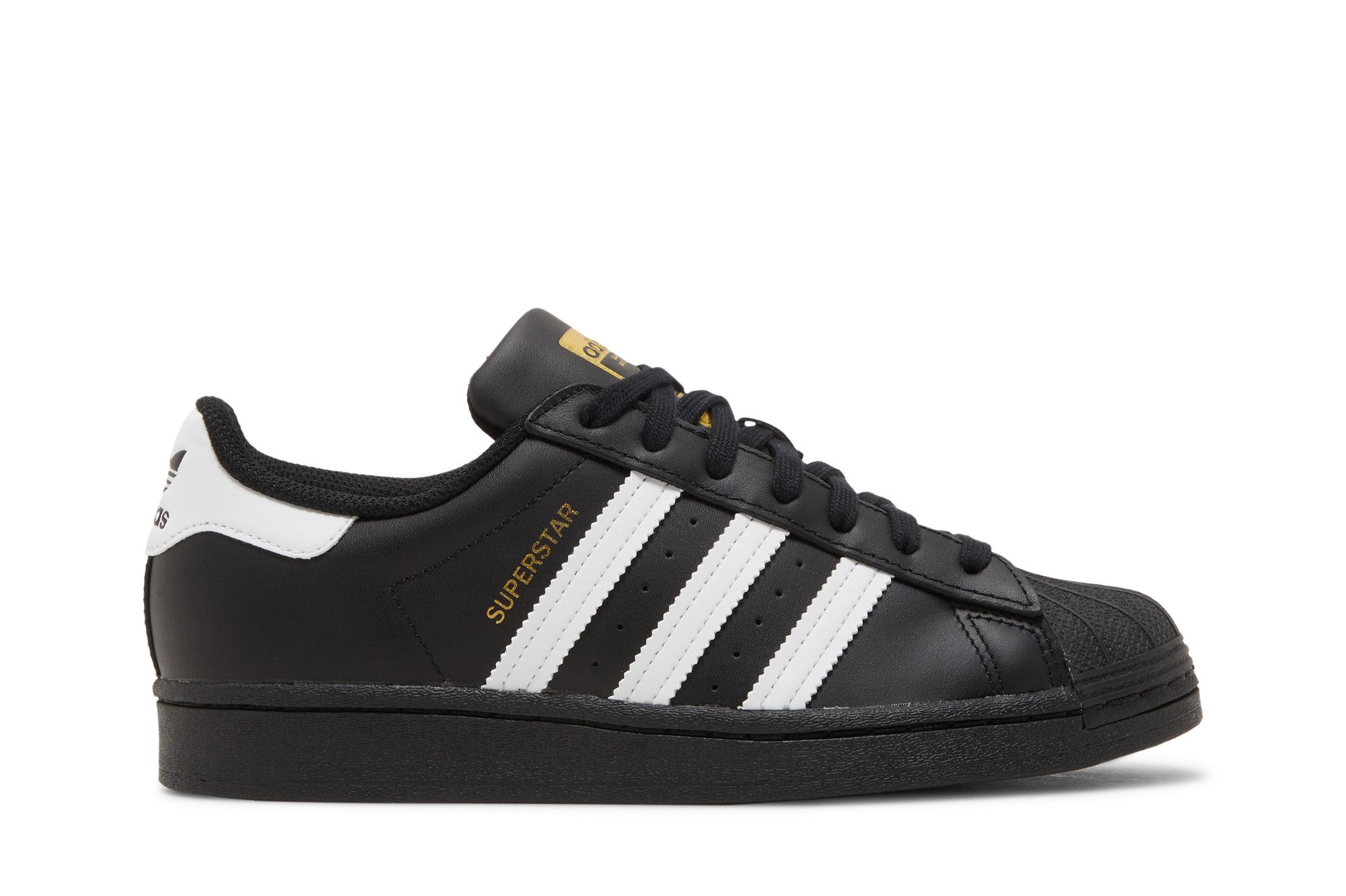 Adidas superstar j black white outlet