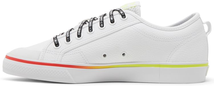 Adidas Nizza Trefoil White Vivid Red