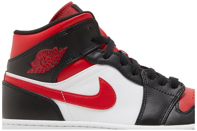Air Jordan 1 Mid Bred Toe