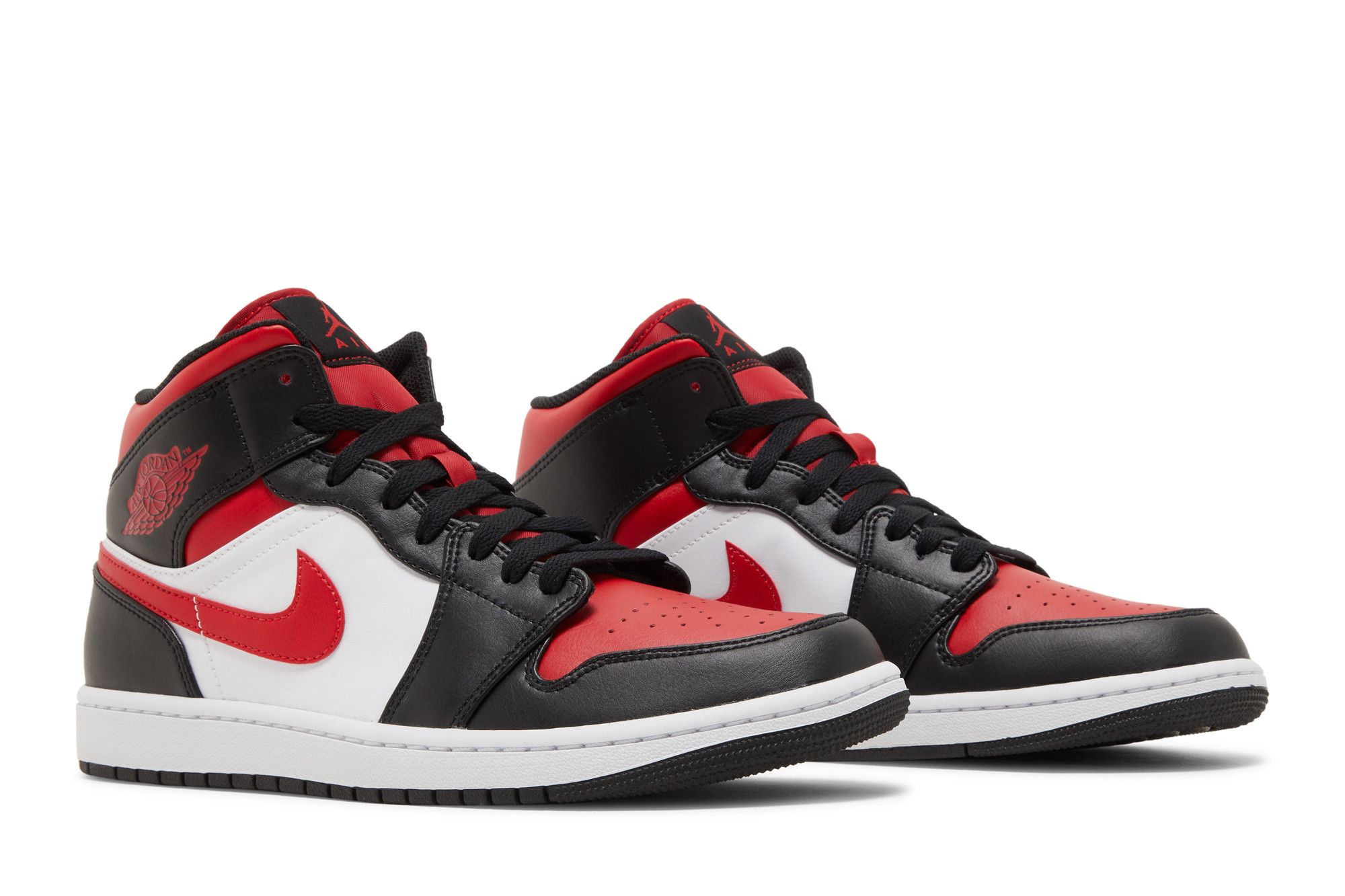 Buy Air Jordan 1 Mid Bred Toe 554724 079 GOAT