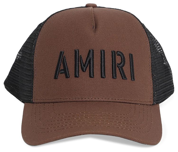 Amiri Arts Stencil Trucker Hat Shitake