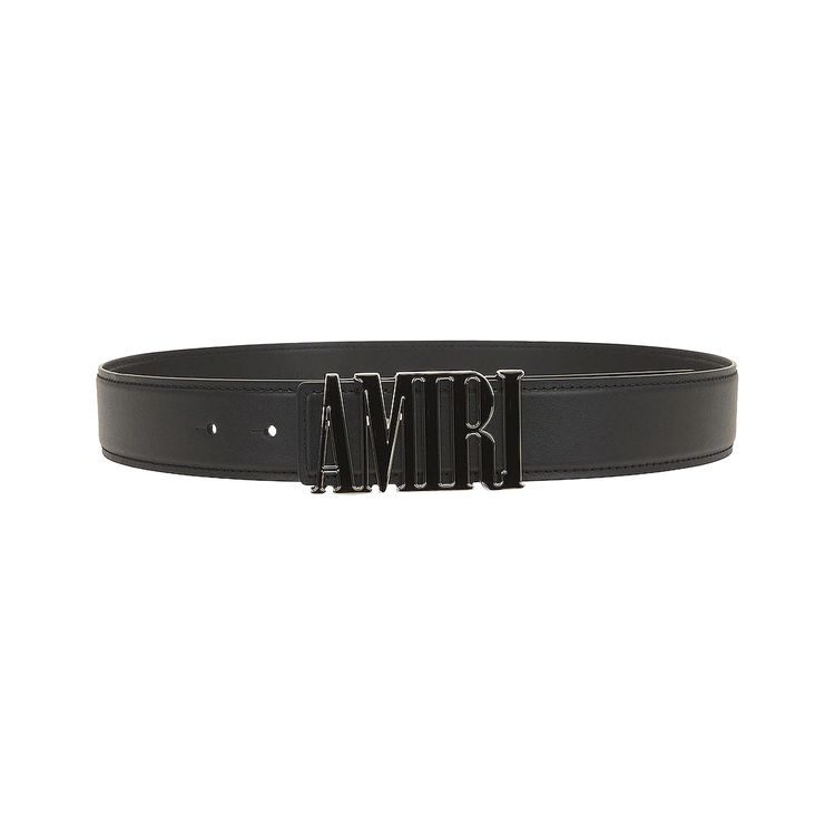 Amiri Nappa Amiri Core 4cm Belt Black
