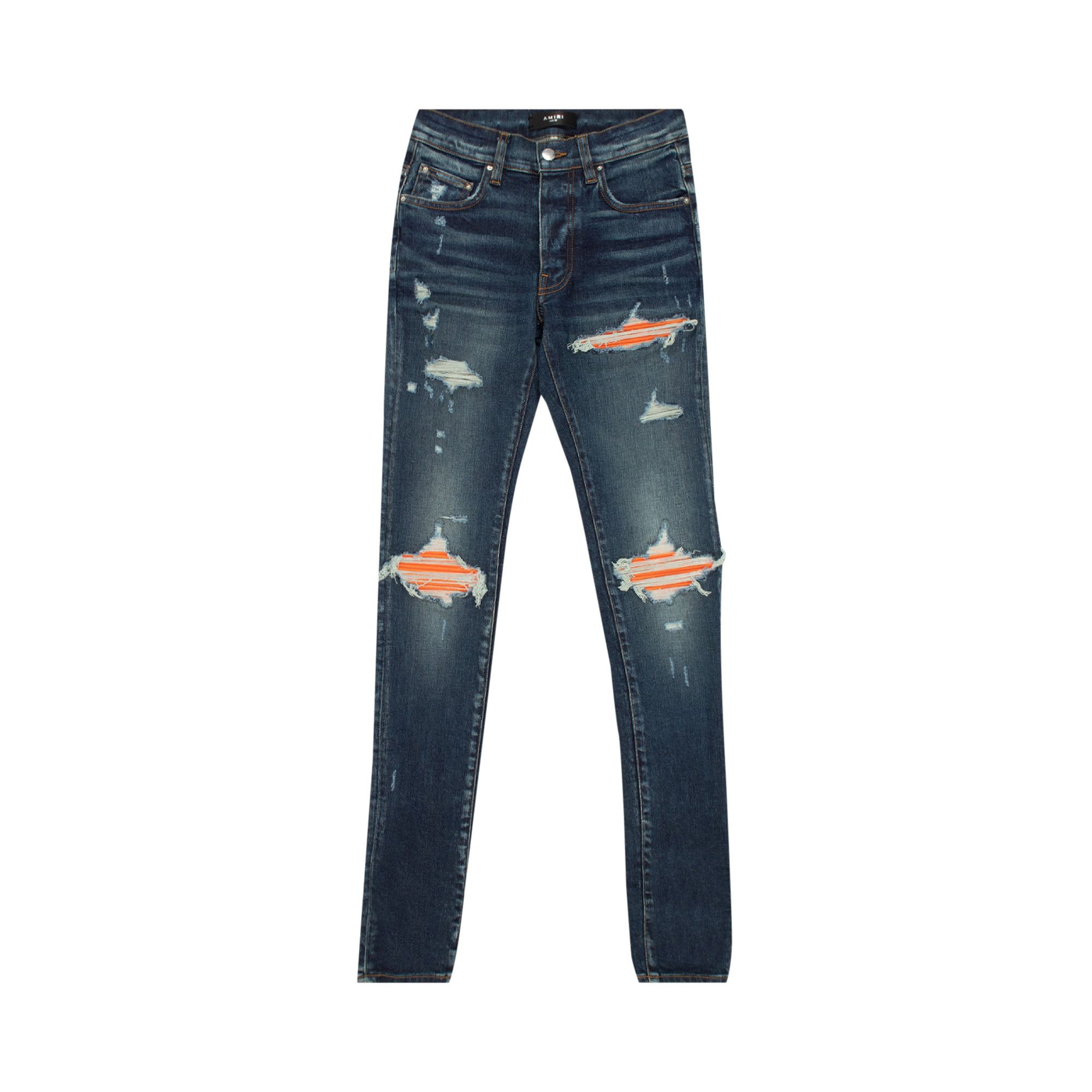 Buy Amiri MX1 Ultrasuede Jean 'Deep Classic' - PF22MDS004