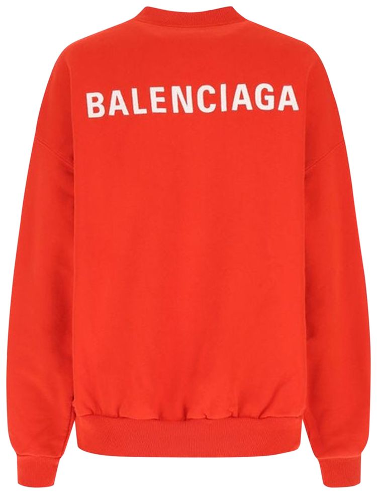 Balenciaga Crewneck Bright RedWhite