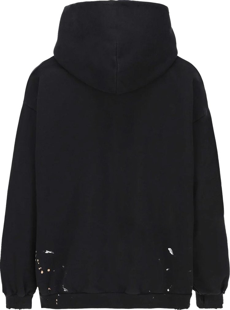 Balenciaga Hoodie Washed Black