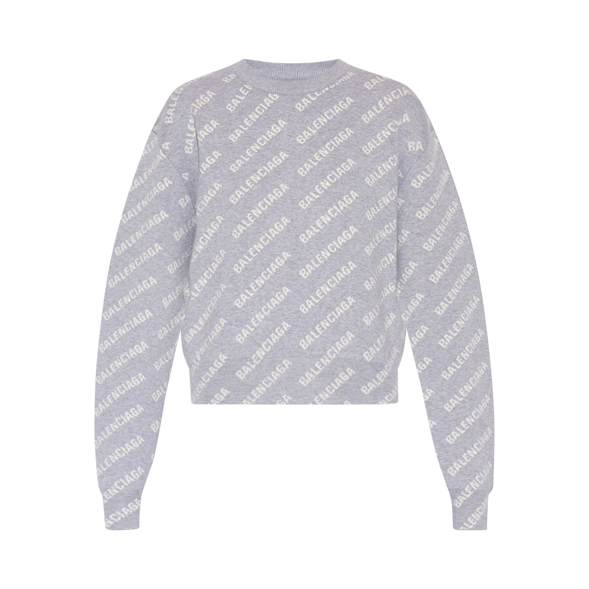 Balenciaga sweater sale grey