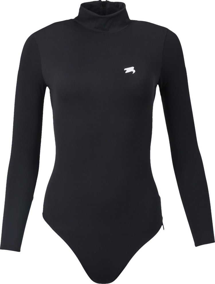 Balenciaga Long-Sleeve Swim T-Shirt 'Black'