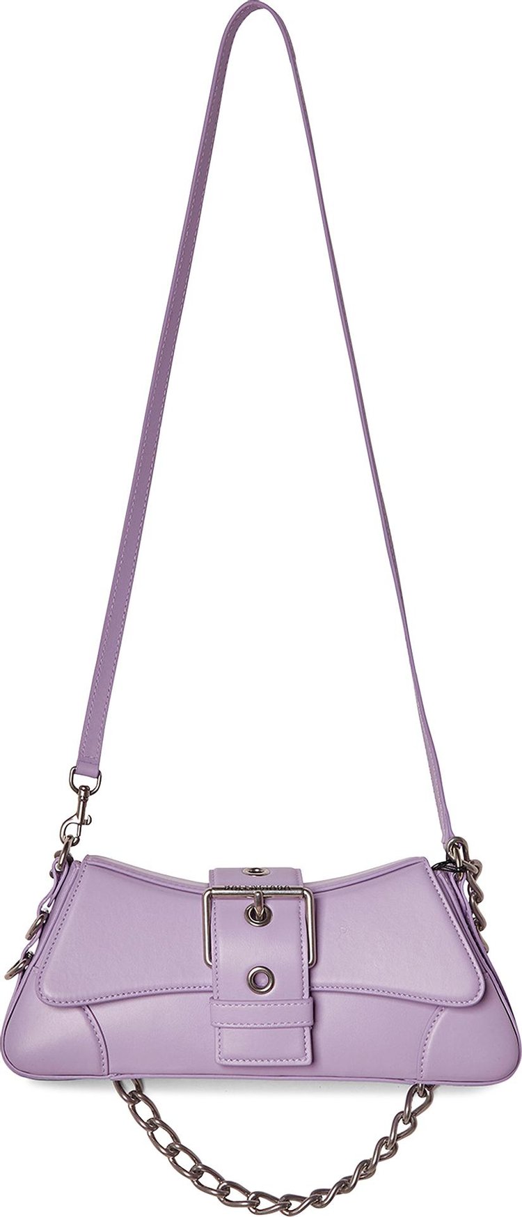 Balenciaga Lindsay Small Shoulder Bag With Strap Lilac