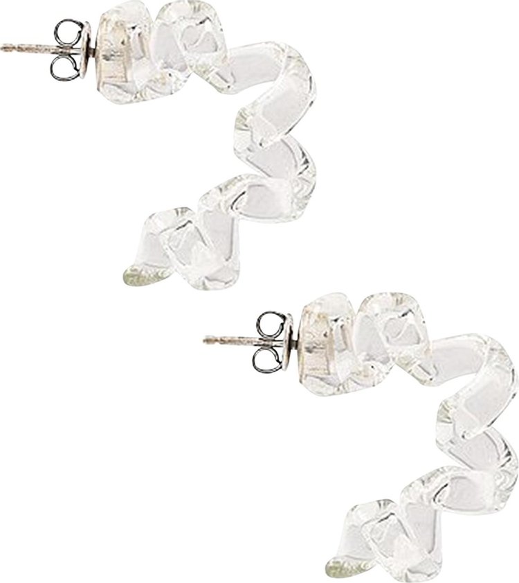 Bottega Veneta Earrings 'Transparent'