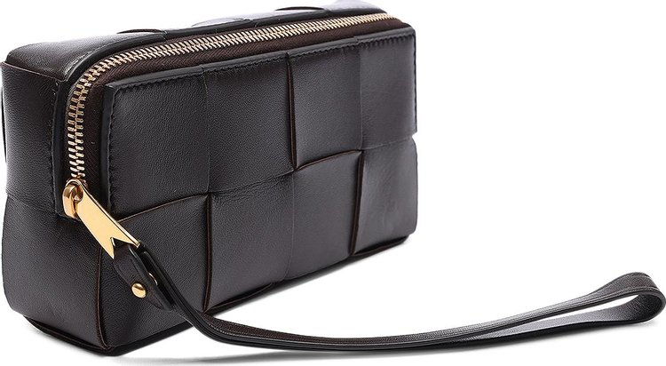 Bottega Veneta Intreccio Phone Pouch FondantGold