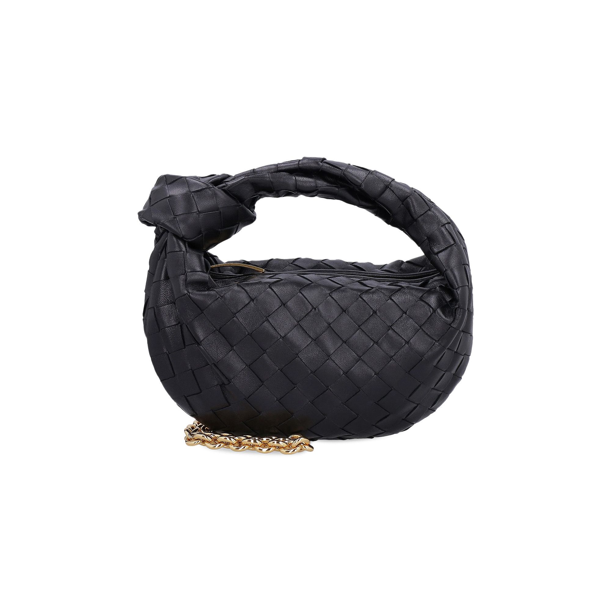 ショルダーバッグ・ポシェット BOTTEGA VENETA Small Jodie Bottega Veneta - Small Jodie White Woven Shoulder Bag
