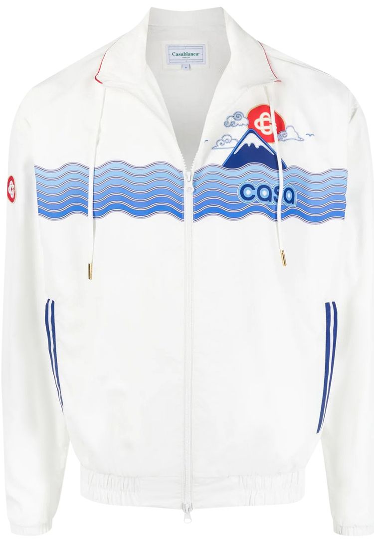 Casablanca Shell Suit Track Top Soleil Levant