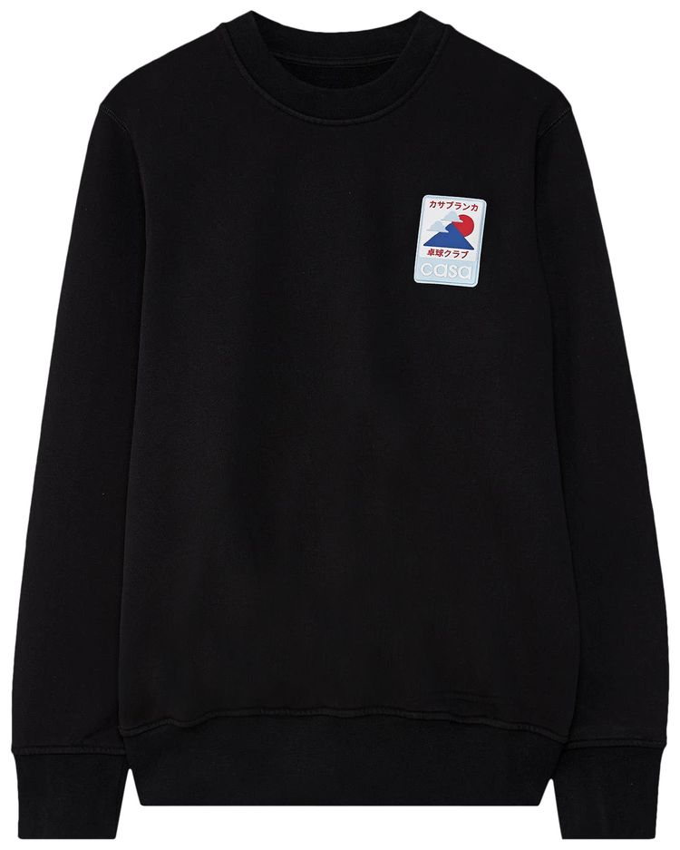 Casablanca Soleil Levant Patch Sweatshirt Soleil Levant