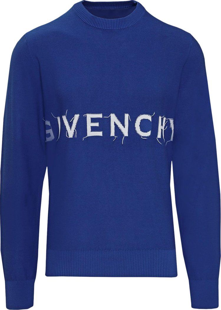 Givenchy 4G Thread Sweater BlueWhite