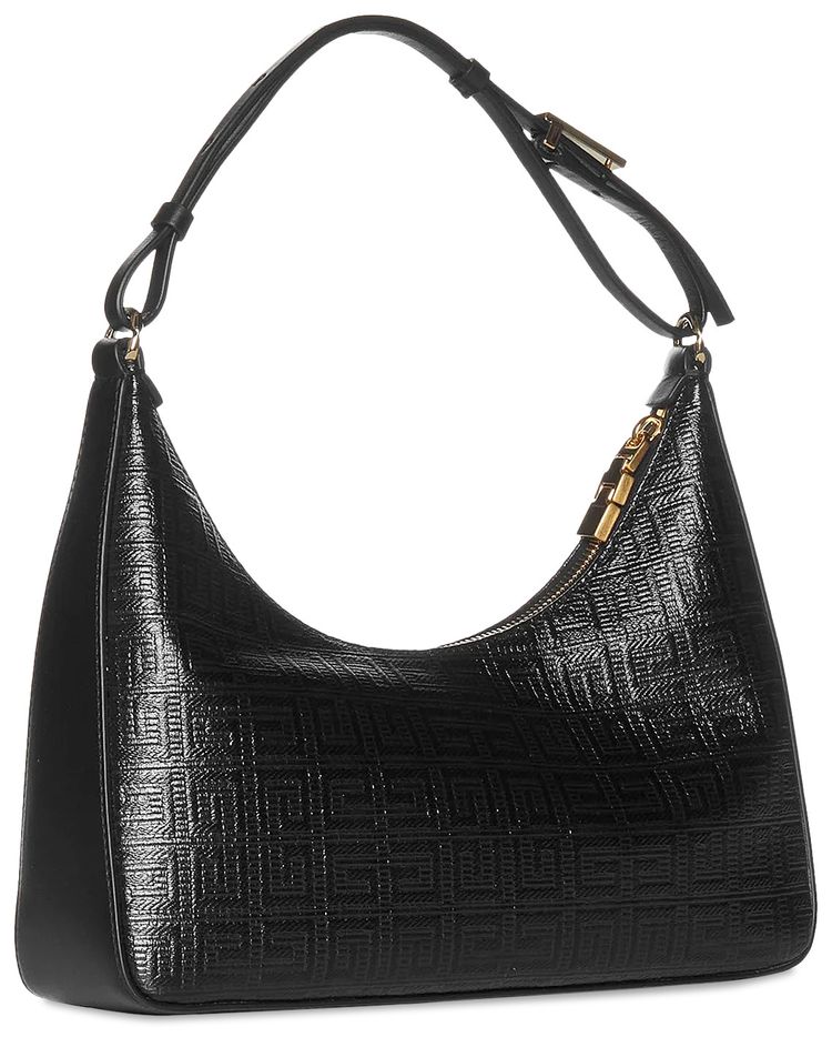 Givenchy Moon Cut Out Small Hobo Bag Black
