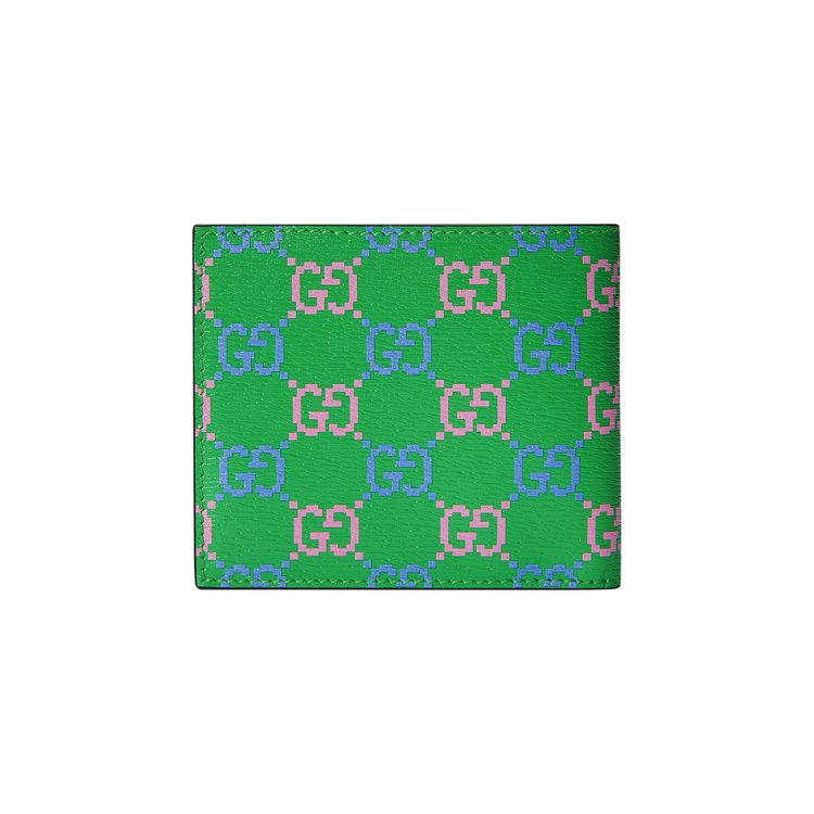 Gucci Raccoon Print Wallet Green