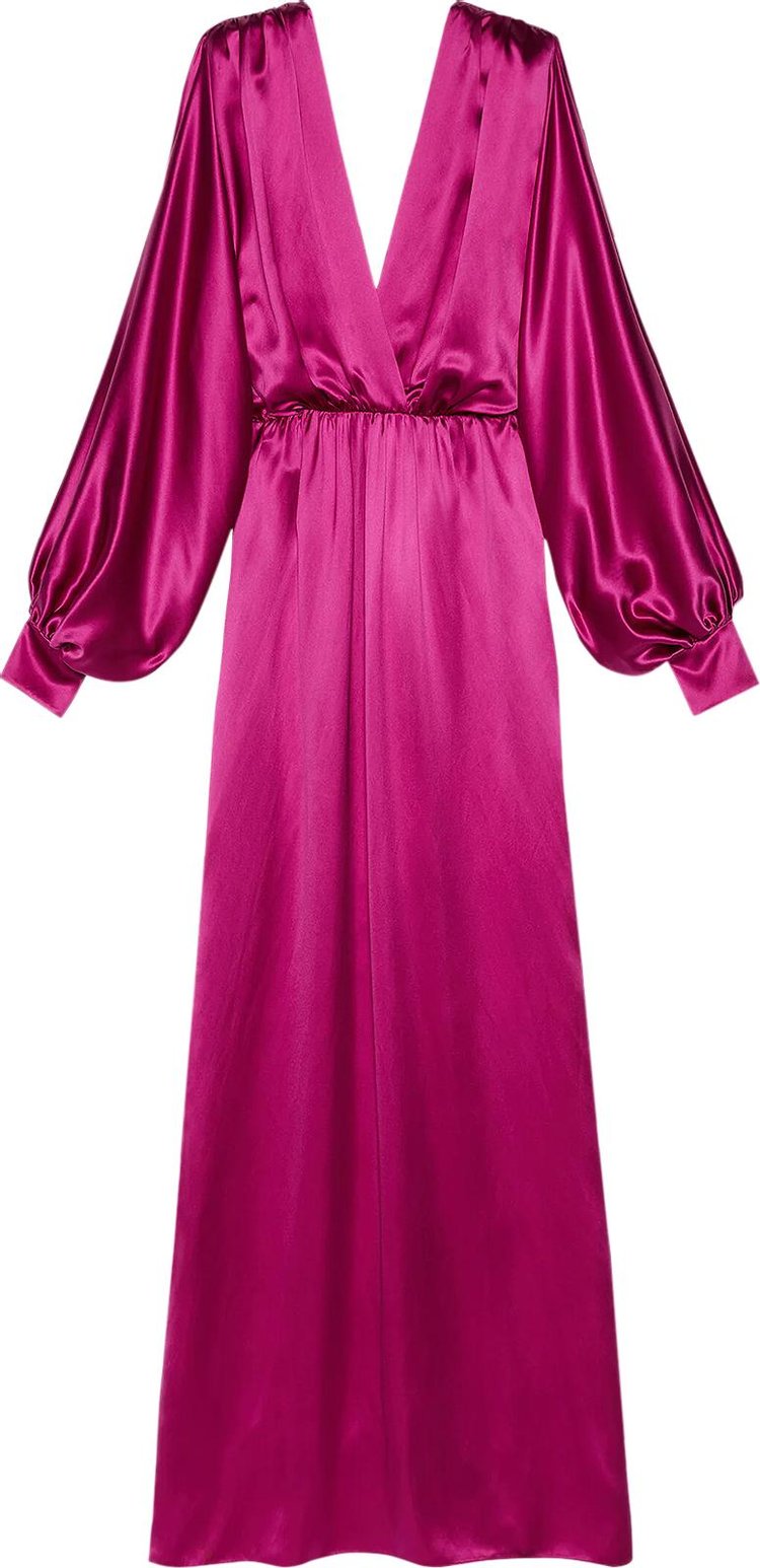 Gucci Satin Viscose Dress 'Intense Lotus Pink'