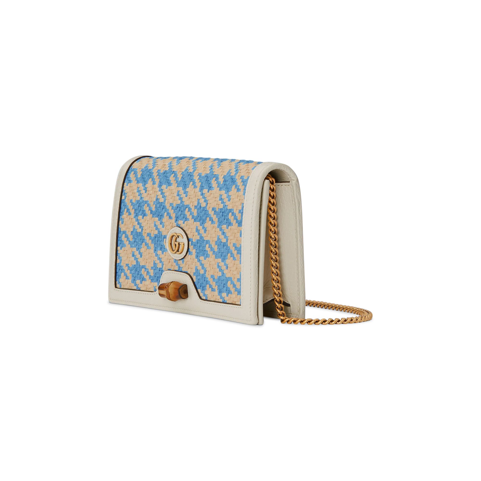 Buy Gucci Diana Mini Bag With Bamboo 'Light Blue And Beige Buy Gucci Diana Mini Bag With Bamboo 'Light Blue And Beige